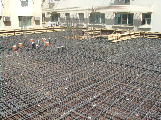 Construction for G+3+ Gym BUILDING